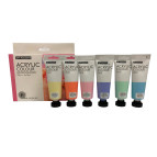 Краски акриловые Art ranger набор 6цв. по 75мл пастель 0675-P