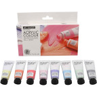 Краски акриловые Art ranger набор 8цв. по 22мл пастель 0822-P