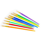 Кисть Royal-Art синтетика круглая, пластиковая ручка 1шт RA76