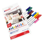 Маркер перманентный EDDING 4600 Textile Classic набор 10шт 1мм