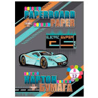 Картон цветной детский и бумага А4 8+12л. Kidis Moving forward 13280