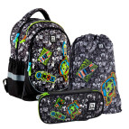 Школьный набор: рюкзак+пенал+сумка д/обуви+кошелек Kite Swag SET_K21-700M-1