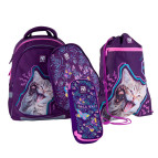 Школьный набор: рюкзак+пенал+сумка д/обуви+кошелек Kite Inspiration SET_K21-700M(2p)-3