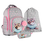 Школьный набор: рюкзак+пенал+сумка д/обуви Kite Studio Pets SET_SP21-706M