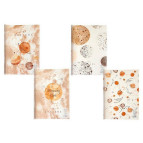 Скоросшиватель А4 Wengu пластиковый с планкой-зажимом L070 Космос