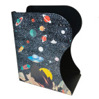 Ограничитель для книг металлический №6259 Космос