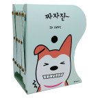 Ограничитель для книг металлический №6316 Собачка