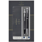 Ручки в наборе Parker 22192b IM Black CT 2 ручки