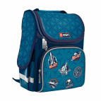 Рюкзак (ранец) школьный каркасный 1Вересня Smart 557039 Galactic PG-11 34*26*14см