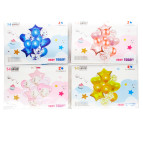 Шарик воздушный ZY Balloon набор 14шт разного размера, ассорти 1212-5/2720