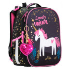 Рюкзак (ранец) школьный каркасный Class 2105C Unicorn 35*27*16см