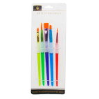 Набор кистей 5шт Artist Brushes синтетика 21240