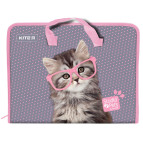 Портфель А4 Kite мод 202 Studio Pets пластик на молнии SP21-202