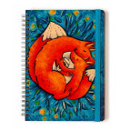 Блокнот на спирали А5 70л. Kirisketch Дерево, Тепло 12126