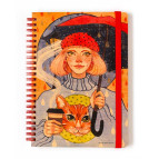 Блокнот на спирали А5 70л. Kirisketch Дерево, Волшебная пора 12127