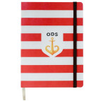 Ежедневник А5 KIRIsketch мотиватор NanoKraft Одесса, Красный 94102