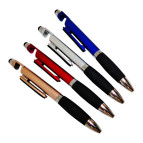 Ручка шариковая подставка для смартфона со стилусом 818