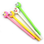 Ручка гелевая с насадкой Kitty ассорти, синяя №9600