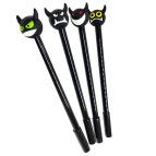 Ручка гелевая с насадкой Чертики ассорти, синяя №1667