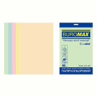 Бумага цветная для принтера А4 80г/м 20л. Buromax Пастель BM.2721220E