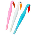 Ручка гелевая с насадкой Фламинго ассорти, синяя №0294