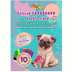 Картон цветной детский А4 10л. Kidis Candy Lover puppy 13489
