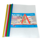 Скоросшиватель А4 пластиковый с планкой-зажимом 2-65л. 368