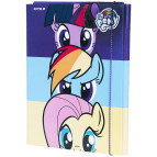 Папка-короб А4 на резинках Kite картон для труда My Little Pony LP21-213