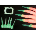 Хэллоуин Игрушка для Halloween челюсти с клыками + когти фосфор HL12