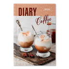 Ежедневник 9,5*13,5см недатированный Бриск 3В-15 Декор №4433-4 Кофе на двоих