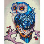 Алмазная живопись мозаика по номерам на холсте 30*40см Никитошка EJ151 Совушка