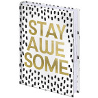 Ежедневник 2022 Brunnen А6 карманный Графо Stay awesome 73-736 68 122