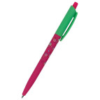 Ручка шариковая Axent Sweet, автоматическая синяя AB1090-23-A