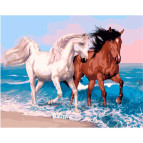 Алмазная живопись мозаика по номерам на холсте - 40*50см Идейка АМО7042 Бег времени