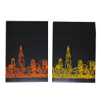 Блокнот А5 120л. Josef Otten Мегаполис ассорти 6623