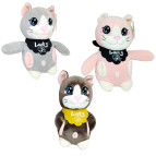 Игрушка мягкая, Кошечка h-20см, ассорти 1170-17