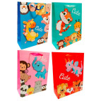 Пакет подарочный бумажный Flowers 30*40*12см №1233L