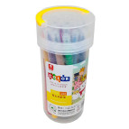 Фломастеры 24 цветов Bolun 602-24 наконечник кисточка