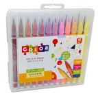 Фломастеры 24 цветов Bolun 703-24 наконечник кисточка