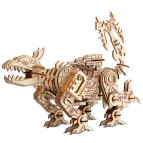 Деревянная сборная 3D модель WoodCraft Трансформер-3 (24,5*12,5*19,5см) HG-D033
