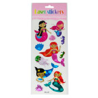 Наклейки детские 28*10см MocMoc Русалки SD-C019