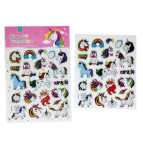 Наклейки детские 24,5*16,5см Happy Единороги CYC-036