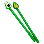 Ручка гелевая с насадкой Авокадо, синяя №13452