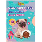 Картон белый детский А4 10л. Kidis Candy Lover 220 г/м2 13495