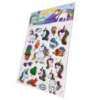 Наклейки детские 24,5*16,5см Happy Единороги CYC-014