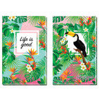 Блокнот В6 (12,5*20см) 80л. Wilhelm Buro WB-6473 Life