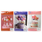 Шарик воздушный ZYBalloon набор 14шт., 10см , ассорти 1212-16