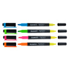 Маркер текстовыделитель Axent Highlighter Dual 2-4мм 2534-A