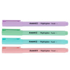 Маркер текстовыделитель Axent Highlighter Pastel 2-4мм 2533-A