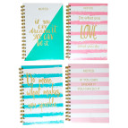 Блокнот на спирали А5 80л. Astra Цветные полоски ТОП-2